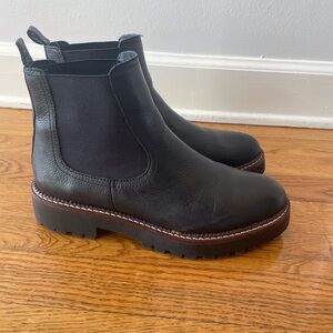 Black Caslon Boots